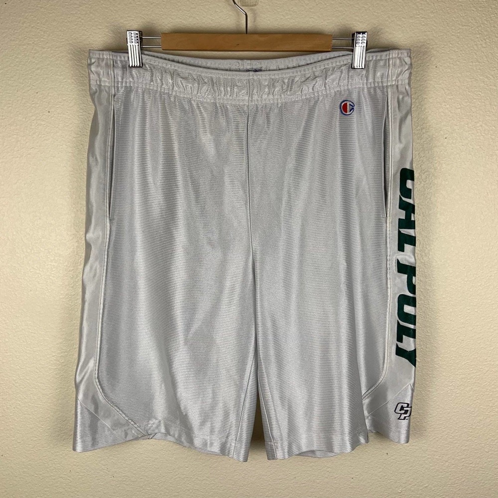 Champion Cal Poly Silver shorts